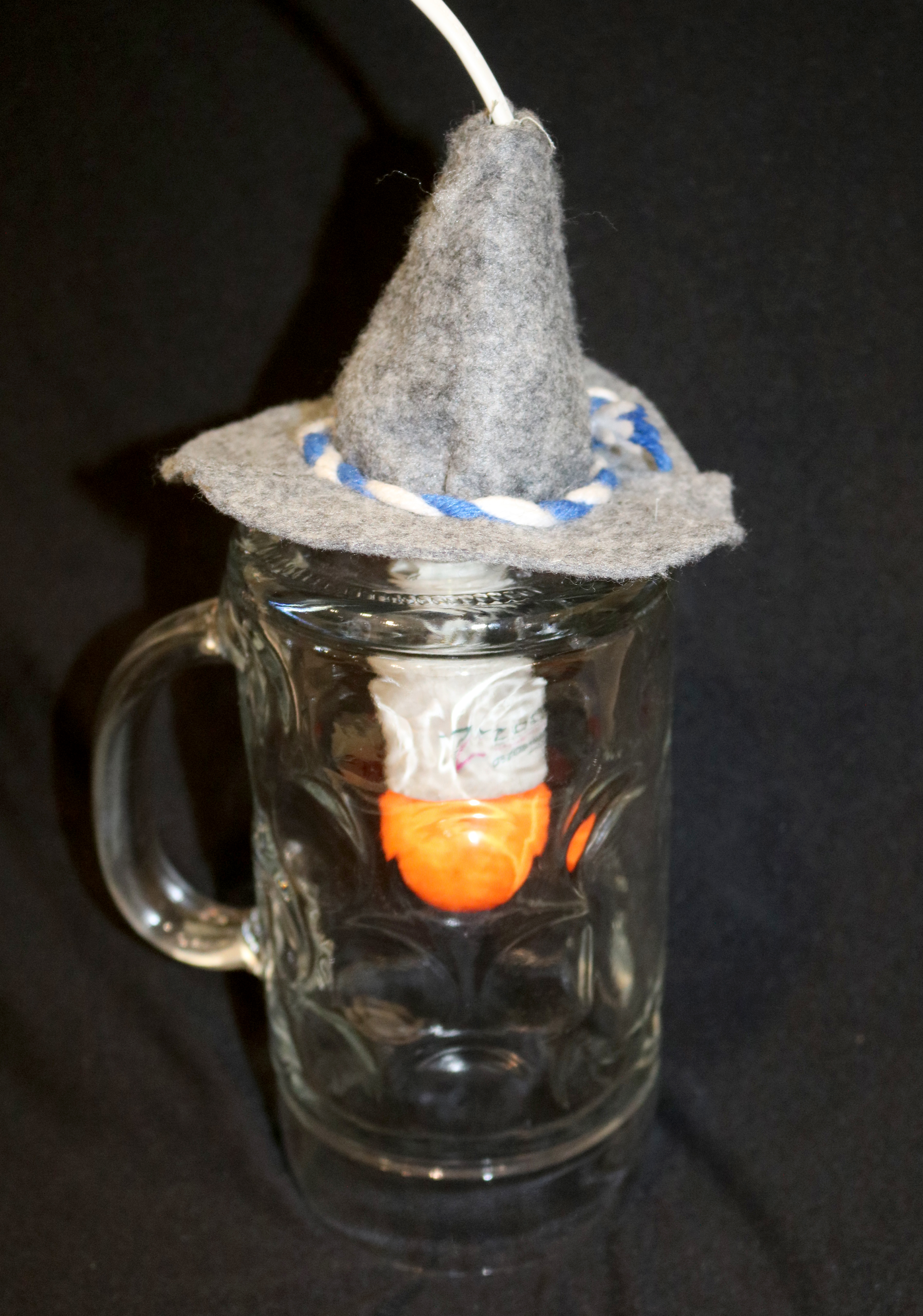 Hängelampe "Hut auf Maß" (Maßkrug) 230V, 1,5m Zuleitung